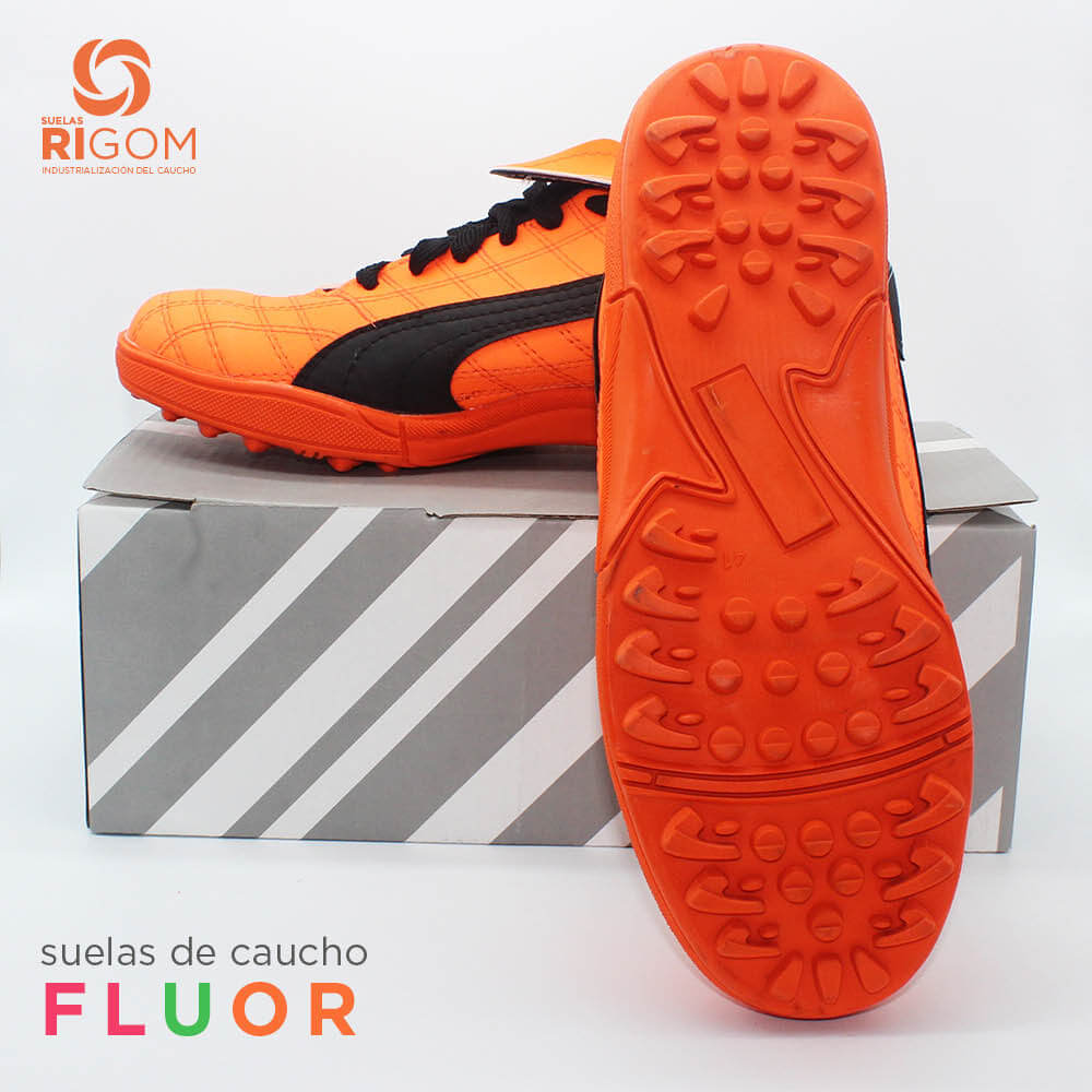 botines-suela-caucho-naranja