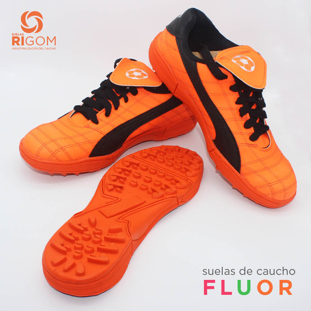 botines-suela-caucho-naranja